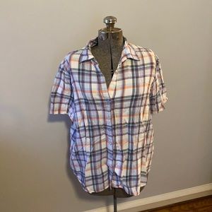 Dickies Short Sleeve Button Down 100% cotton- 2XL